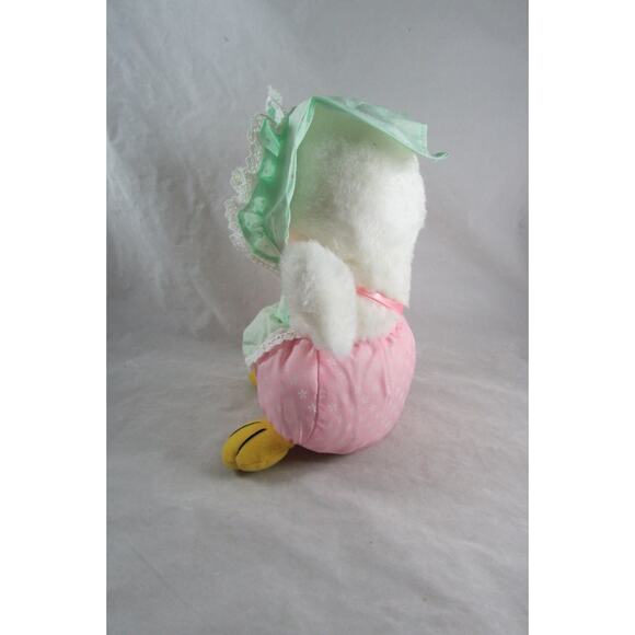 Baby Duck Stuffed Plush Animal 11" Anthropomorphic Duckling Vintage 1980s - Picture 5 of 6